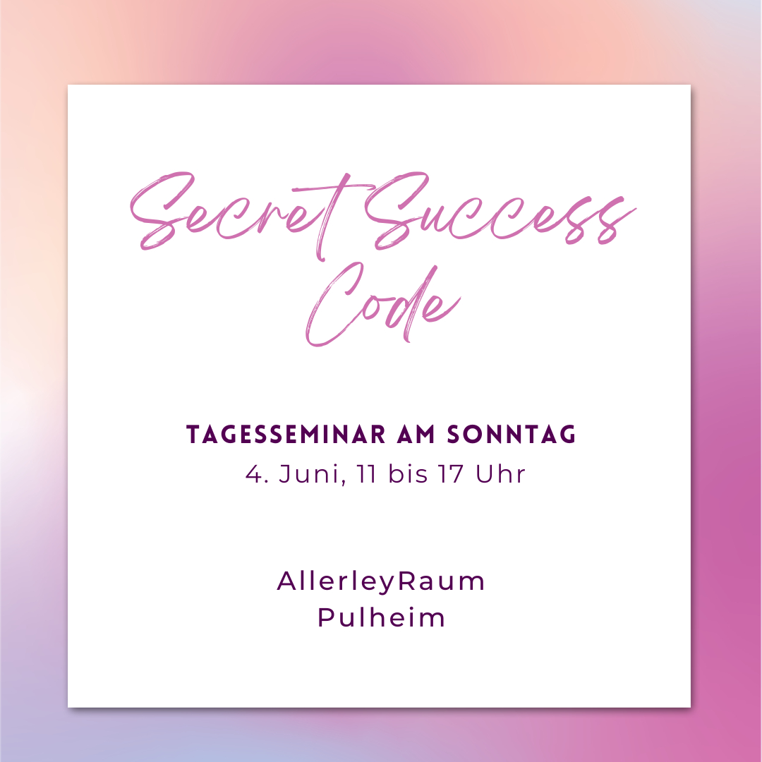Secret Success Code AllerleyRaum Psychotherapie Pulheim